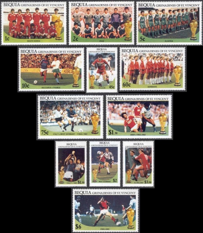 1986 World Cup Soccer Championship in Mexico Stamps 1986 World Cup Soccer Championship in Mexico Stamps